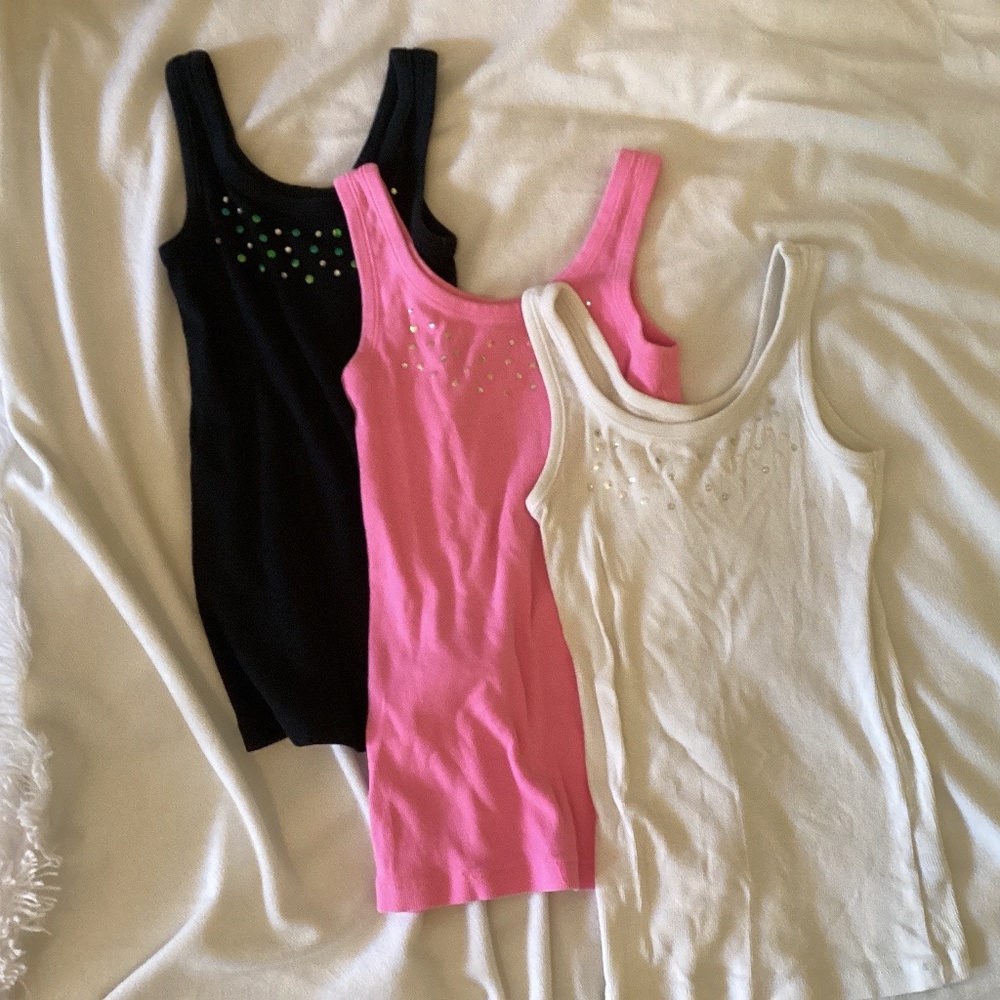 Pack of three tank tops